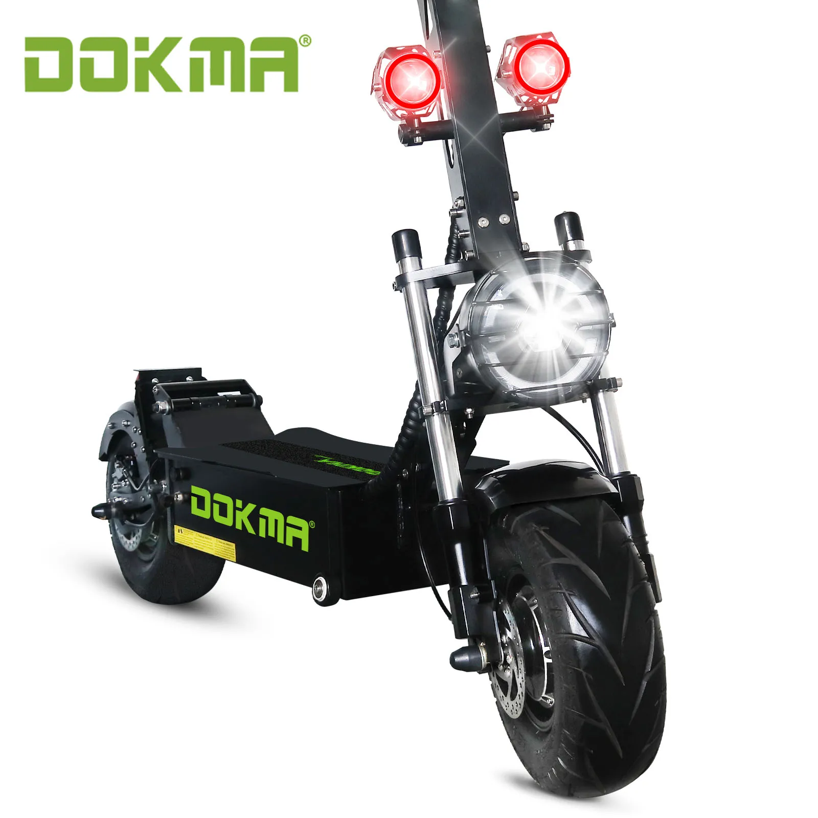 Dokma D Pro 13inch Eu Stock 7000w Dual Motor 85 100km H 2 Wheels The