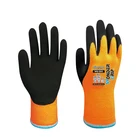 Resistant Gloves Orange Cold Resistant Gloves Acrylic Fiber Gloves Keep Warm Gloves Manufacturer