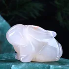 2022 Wholesale Natural Crystal Rabbit Quartz Hand Carved Customized Stone For Decoration