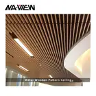 Ceiling Panels Strip Aluminum Suspended Slat Ceiling Panels Design China Factory