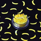Banana Shape Glitter Eco Exclusive Banana Shape Glitter Free Samples Glitter Tumbler Cups In Bulk