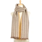 Scarf Long Mixed Color Winter Scarf Women Pashmina Scarf Custom Cashmere Warm Scarf