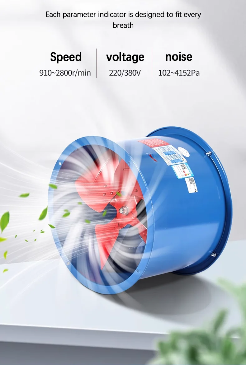 Axial Flow Fan, 220v, 380v - detail 8