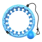 Fitness Hula Hoop 24 Joints No Fall Smart Weighted Fitness Hula Ring Hoop For Adults Weight Loss Exercise Knots