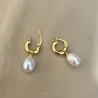 Fashion Earring Women Earring Eico Fashion Jewelry Hot Selling Wholesale Fresh Water Pearls Drop Earring For Women