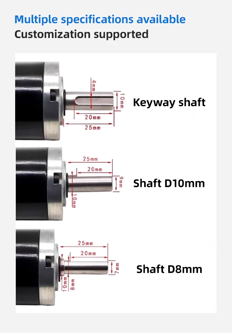 Planetary Gear Motor, 42GP-4250, Brushless, 24V - detail 8