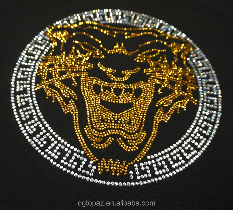 High end elegant crown rhinestone iron on transfer rhinestone motifs for women