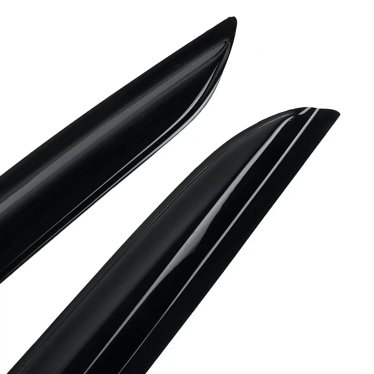 Premium Tinted Window Visor Rain Guards - For 2017-2022 Toyota C-HR - Smoke Color With Clips