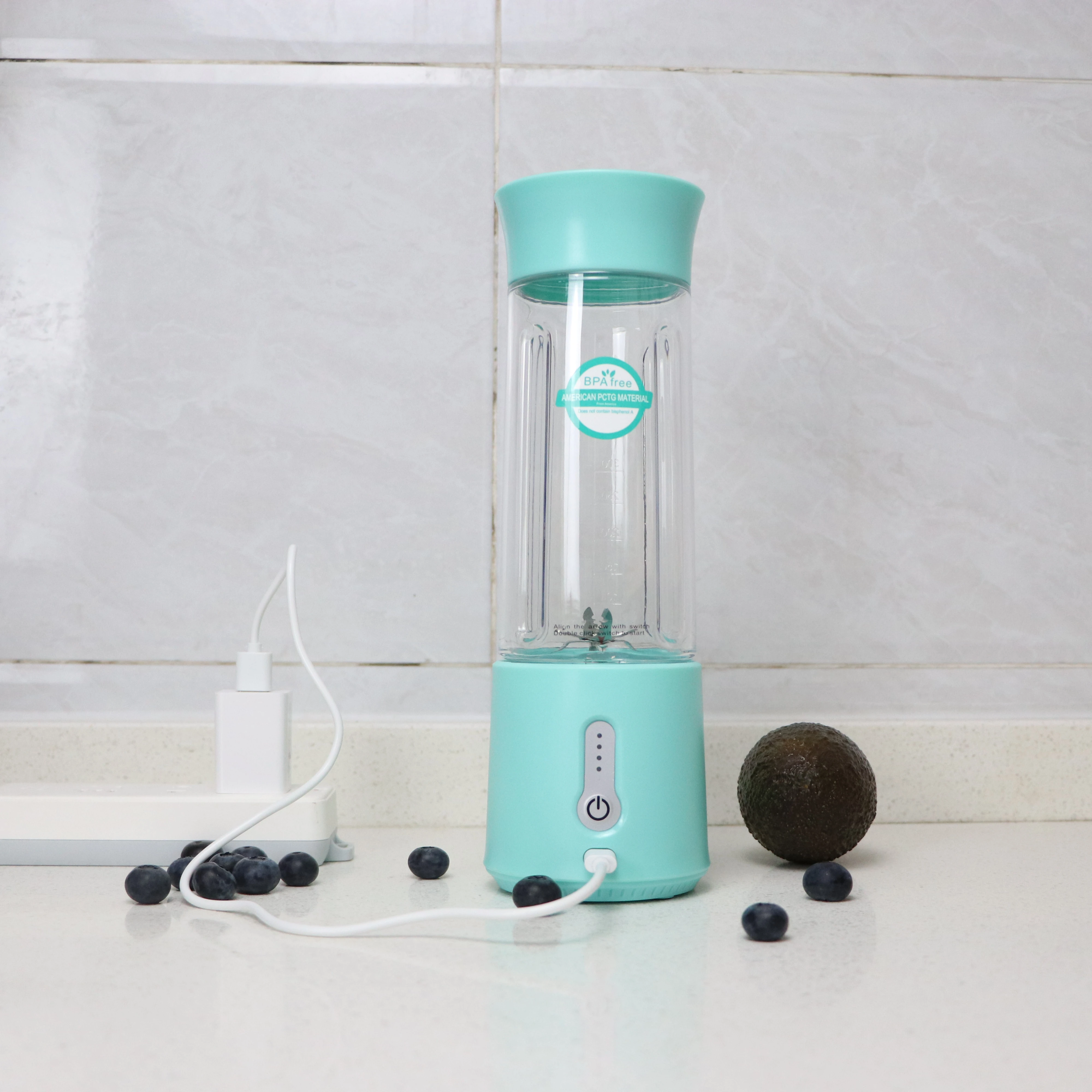 borst Knipoog laat staan Most Popular 500ml Portable Usb Rechargeable Electric Mini Juice Blender -  Buy Mini Personal Size Juicer For Outdoor,Electric Portable Juicer For  Outdoor,500ml Portable Blender Product on Alibaba.com
