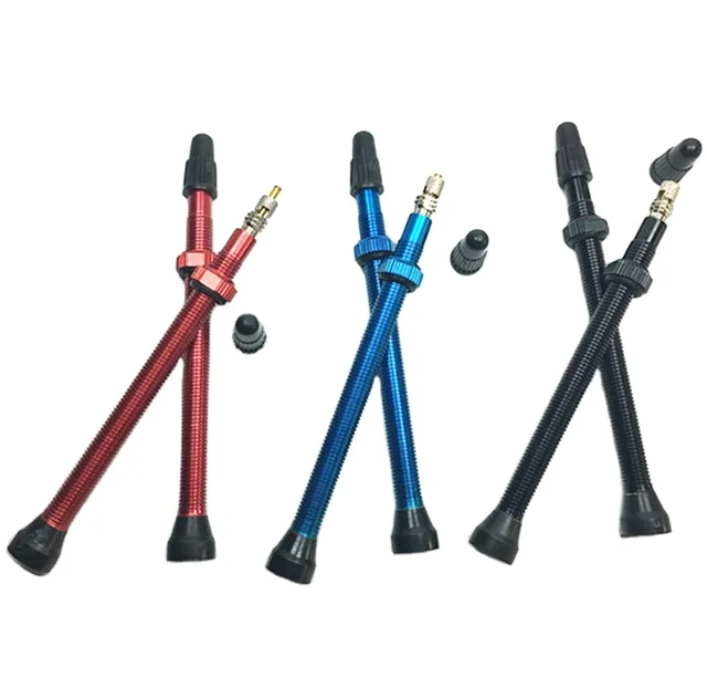 Bicycle Different Colors Tubeless Valves Presta Valves for Bicycle Spare Parts
