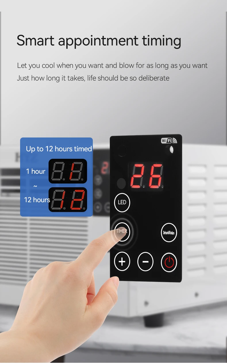 Window Air Conditioner, 220v, 110V 220V, 1900btu - detail 56