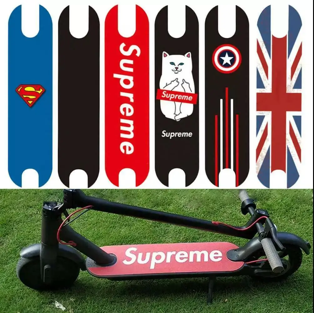 Electric Scooter Frosted Sticker Waterproof Non-slip Safe Pedal Pad Modification 