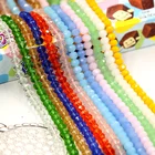 Glass Beads China Crystal Glass Beads In Bulk Wholesale Rondelle Glass Crystal Beads For Jewelry Making