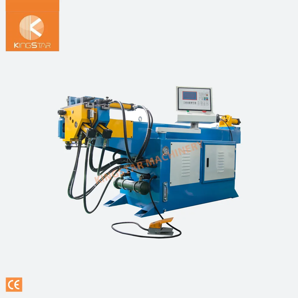 Dw Nc Circular Square Tube Bending Machine Single Head Hydraulic Pipe