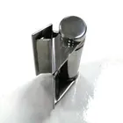 Spring Hinge Self Closing Hinges 316# High Quality Glass To Square Post Glass Pool Fencing Soft Closed Spring Hinge