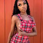 For Summer D1614 2021 New Arrival Plaid Dresses For Women Sexy Halter Dress Sleeveless Summer Mini Dress