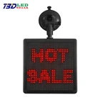 Led Rgb Decoration Editable APP Programmable Moving Message Outdoor Waterproof Rg Led Scrolling Sign Screen RGB 7 Color