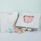 Box A Gift Box Custom Babi Clothing Set Wholesale Pack Gift Box With Lid
