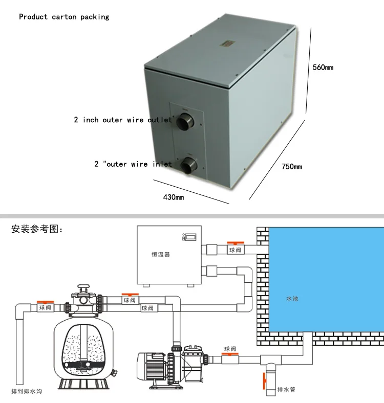Water Heater, 5.5kw, 11kw, 15kw, 18kw - detail 16