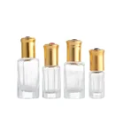 Attar Perfume Oil Bottle Perfume In Stock 3ml 6ml 9ml 12ml Attar Perfume Oil Octagonal Bottle With Roller Cheap Price