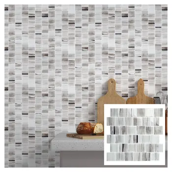 Philippines Kitchen Wall And Backsplash Metal Stainless Steel Glass Mosaic Tile