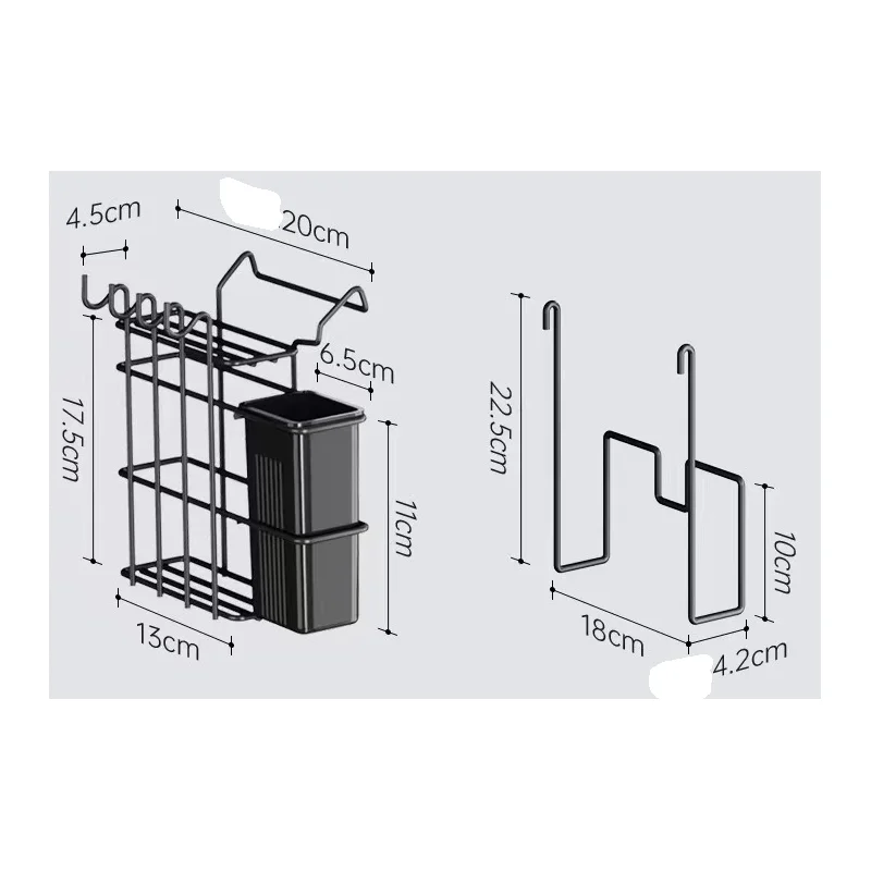 Wholesale Household Kitchen Rack Multi-Functional Dish Drain Rack Bowl And Chopsticks Storage Box Stainless Steel Storage Rack