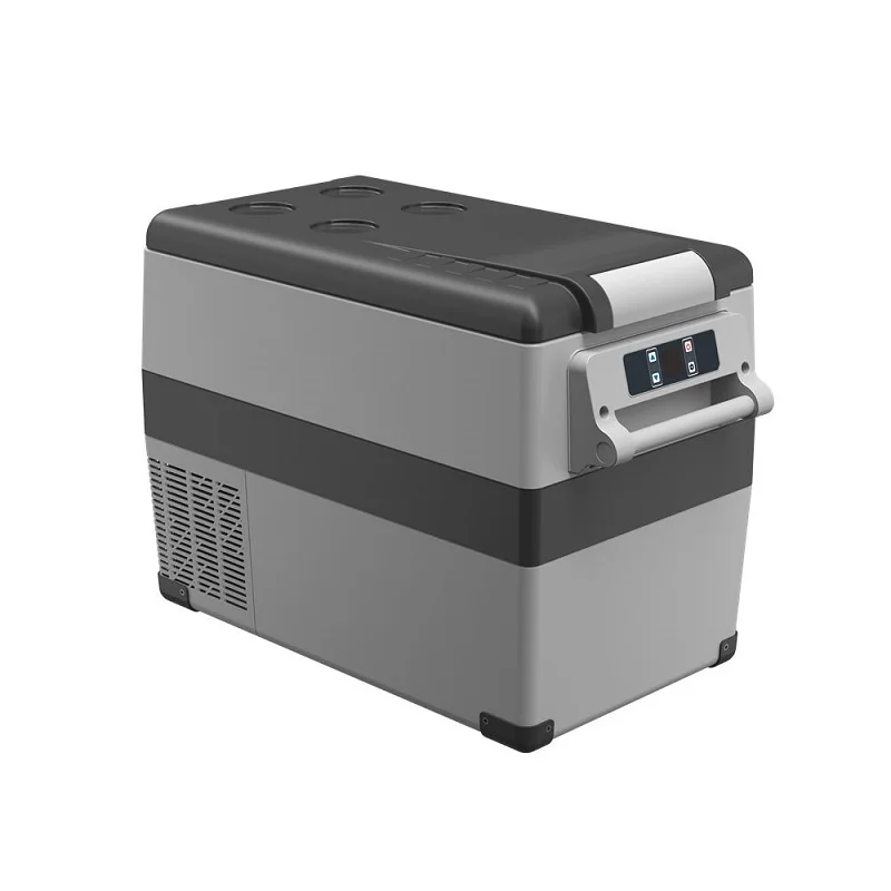 small portable camping refrigerator