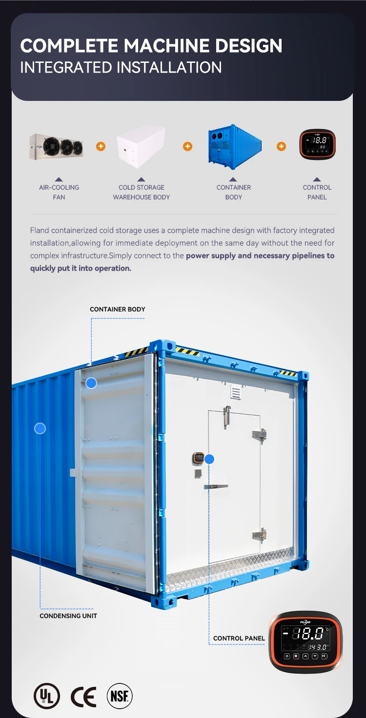 Blast Freezer, 40/20FT, Solar - detail 10