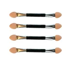 Factory Direct Selling Cheap Dual-end Disposable Eyeshadow Sponge Applicator With Foam Tip For Eye Makeup