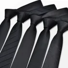 Tie Tie China Manufacturer Hand Made Necktie Wholesale Custom Logo Black Silk Tie