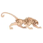 Puzzle Education Diy Educational 3d Wood Animal Puzzle Education Toys Childrens Kid DIY Toys Educational 3D Puzzle