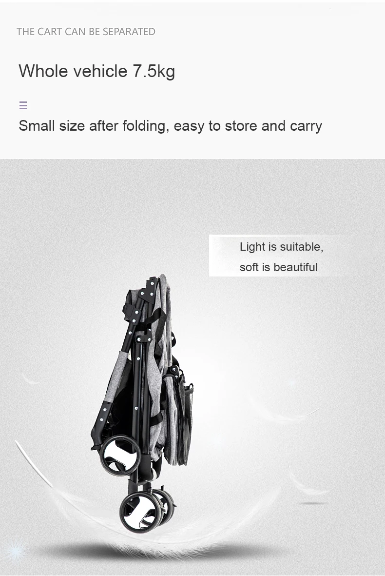 Custom Logo Pet Outdoor Carts Teddy Stroller Small Cat Trolley Folding Pet Stroller Dog Portable Luxury Wholesale Pet Stroller manufacture