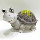 Animal Decorative Cute Animal Ornament Resin Animal Statue Garden Snail Statue Tortoise Resin