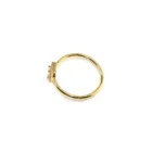 Ring Diamond Rings Gold Crystal Baguette Ring Square Diamond Cubic Zirconia Rings Jewelry Women Gold Rings