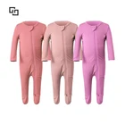 Bamboo Baby Clothes New Baby Boys Girls Rompers Sleep Clothes Soft Bamboo Zipper Newborn Rompers