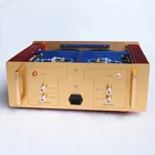 Audio BRZHIFI AUDIO NHB-108 Class A HIFI Power Amplifier Golden DarTZeel NHB-108 Circuit 200W Amplifier