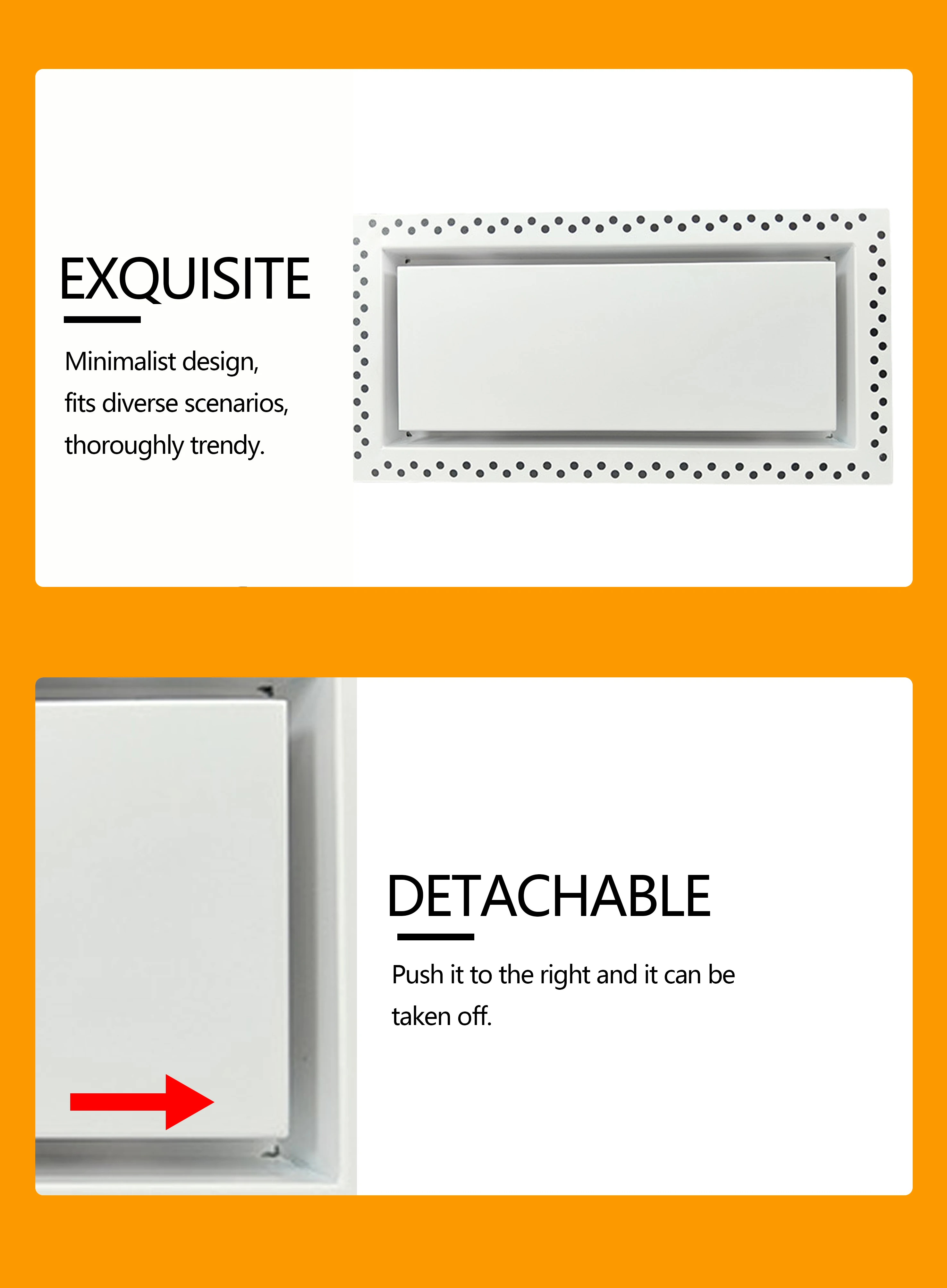 Duct Fan Boosters, Wall, Ceiling, HVAC, 4x10 - detail 8
