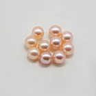 Pearls 3-12mm Freshwater Bulk Pearls 4A Round Bright Light Comparable To Akoya Naked Beads