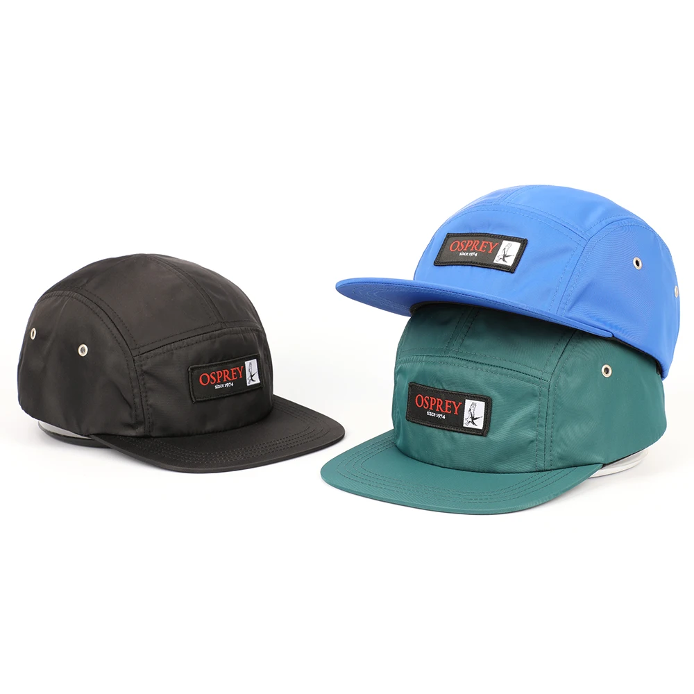Flat Brim Nylon Fishing Camper Hat 