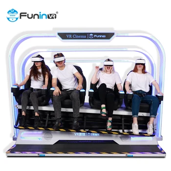 9dvr Simulate Shooting Zombie Game 9d egg 4 player VR Space VR Park