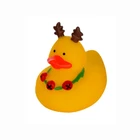 PVC Christmas Bath Duck Deer Design Babies PVC Tub Floating Toy