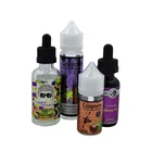 Logo Self Adhesive E-liquid Bottle Logo Label Stickers Vape Sticker Logo Label