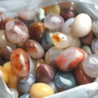 Agate High Quality Natural Agate Gravel Stone For Sales Hand Polished Natural Agate Tumbled Stone