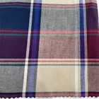 Check Cotton Oxford Fabric New Arrival Check Style 150gsm 100% Cotton Shirt Oxford Fabric