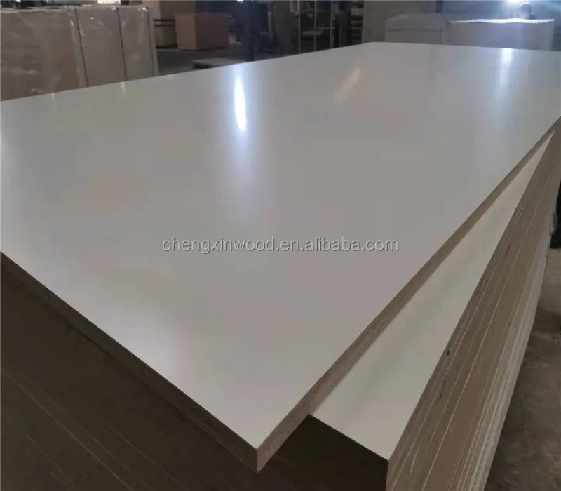 white melamine PLY