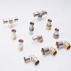 Pipe Fittings Aenor Certification China Supplier Press Multilayer Pipe Brass Fittings