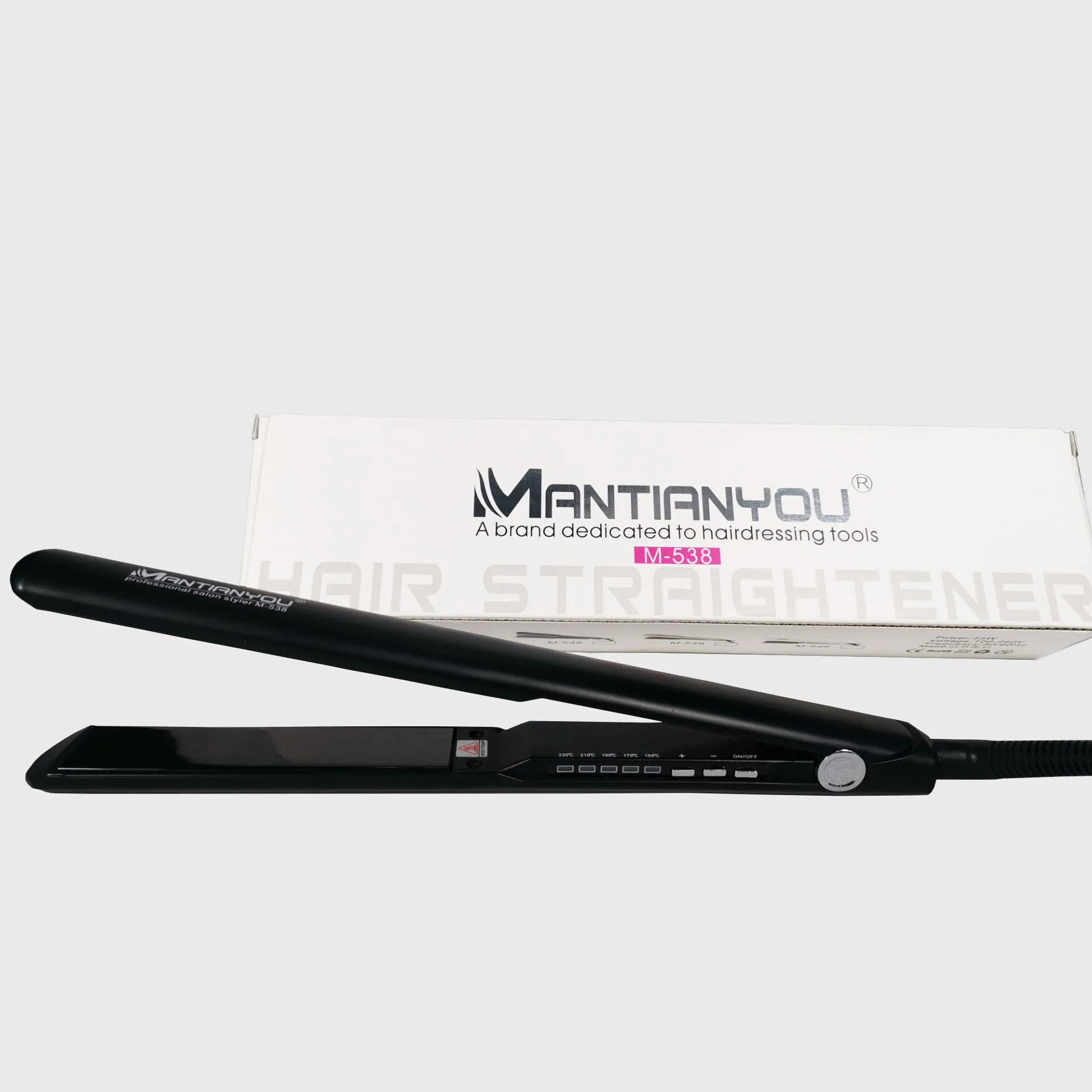 flat iron with comb attachment