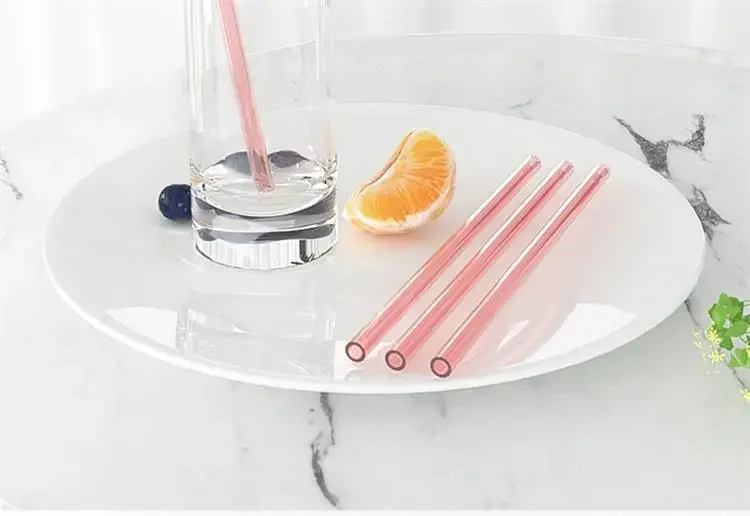 product 1pc bpa free reusable transparent silicone soft drinking straws cleaning brush set eco friendly bar accessories-1