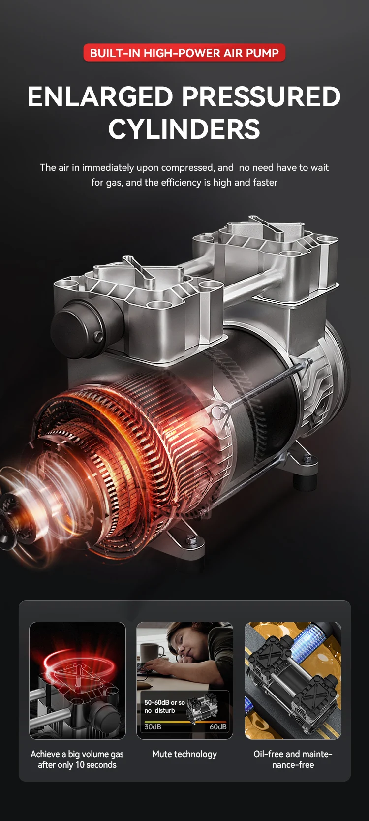 Built-in Compressor, CUT-100, 220V, 380V, 25-30MM - detail 16