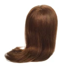 Hair Training Mannequin Head For Barber Shop Practice Human Hair